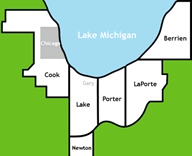 NIRMI Region Map