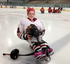 Sled Hockey Pioneer and CSU Student Profiled in Tribune