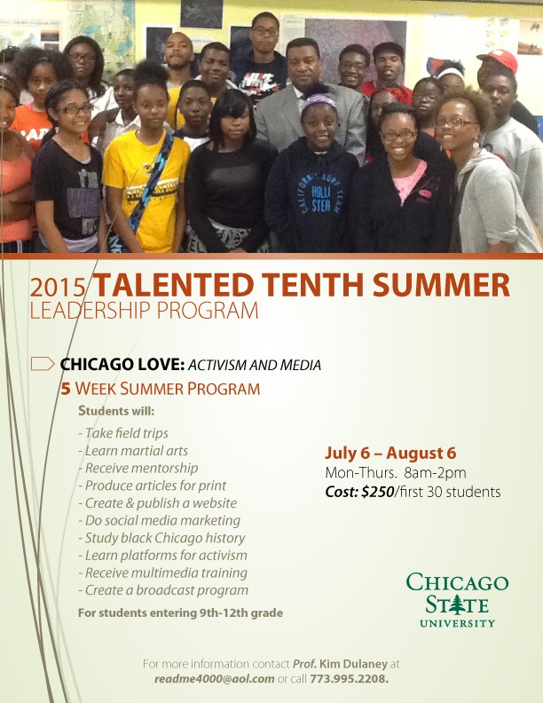 2015 Talented Tenth Summer Leadership Program