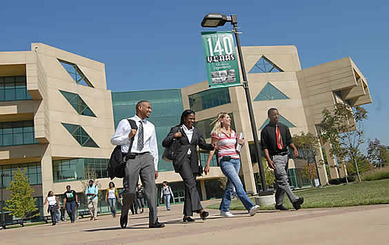 Library walking