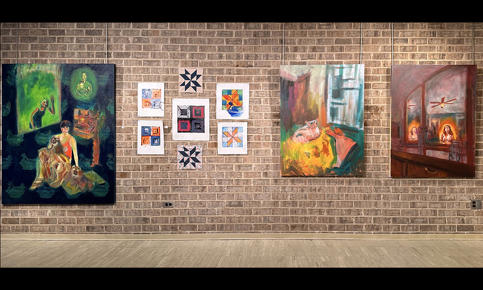 Paintings and Fiber Arts