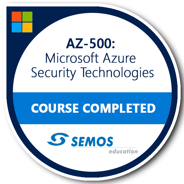 AZ-500 Course Completed