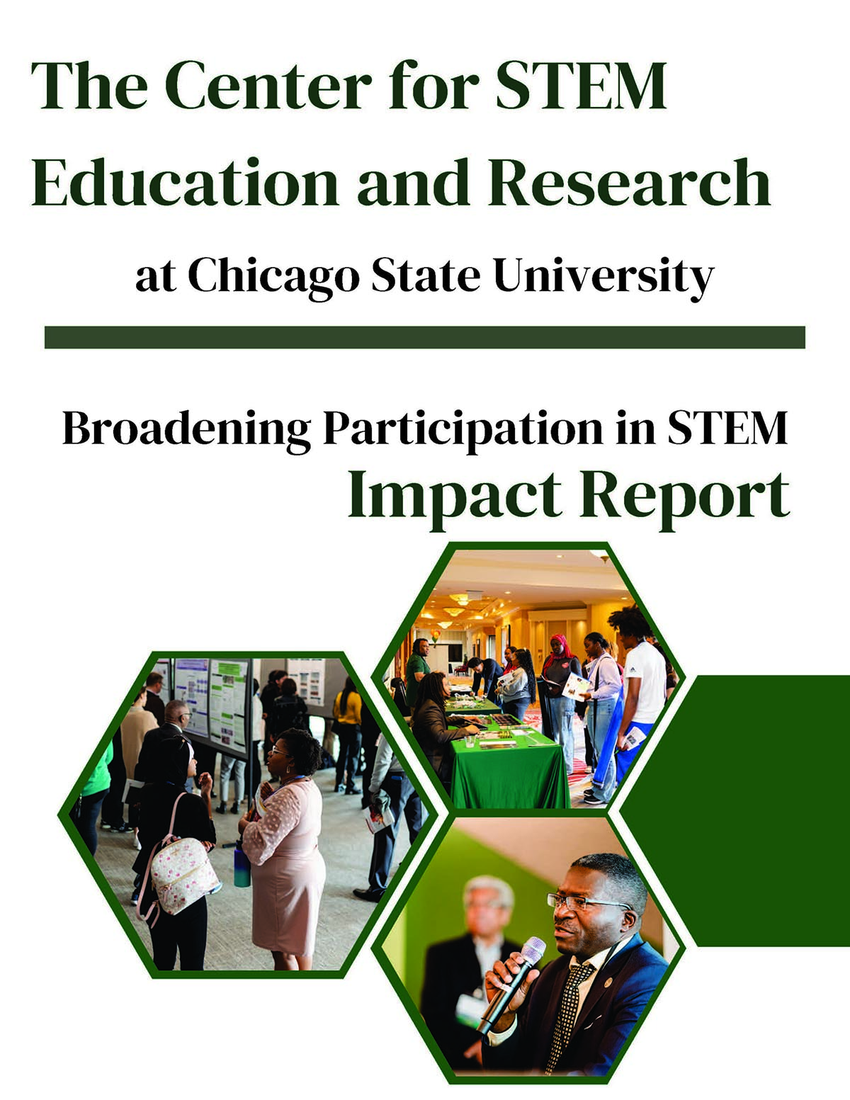 Cover of the Broadening Participation in STEM Impact Report