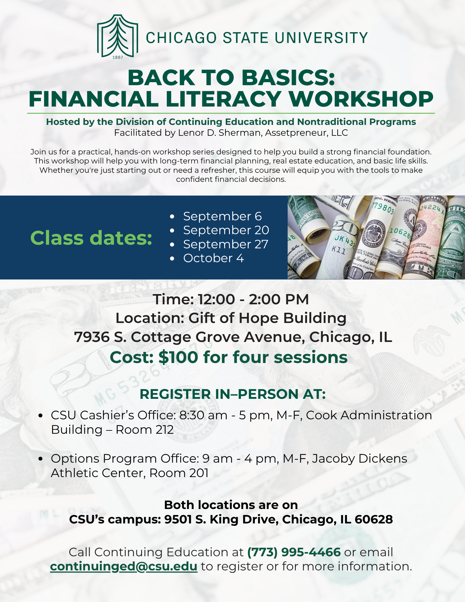 Financial Literacy Workshop