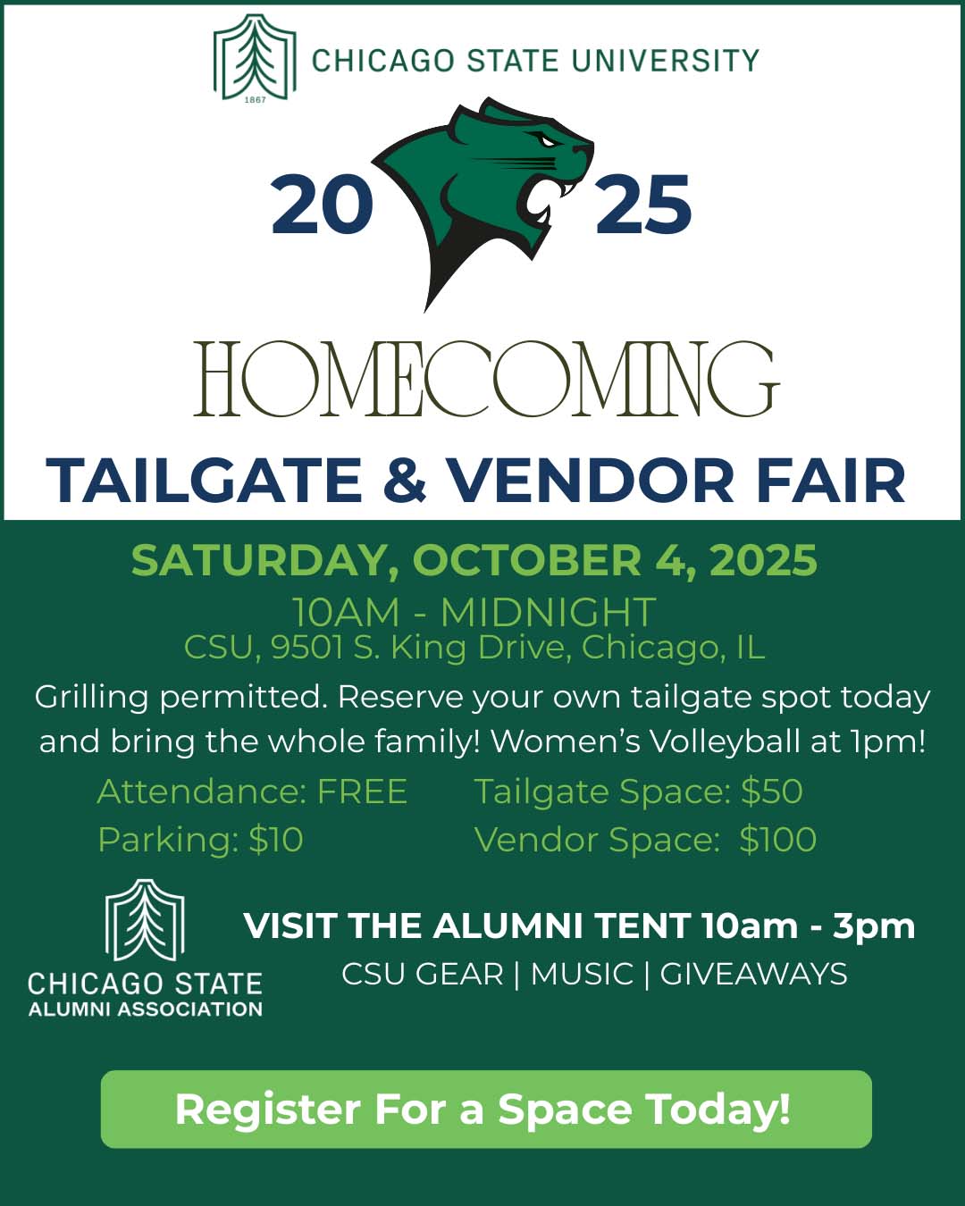 Tailgate and Vendor Fair 