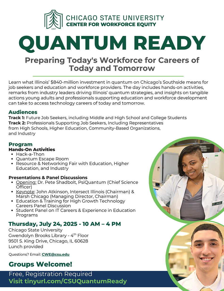 Quantum Ready--Preparing Today’s Workforce for Tomorrow’s Tech