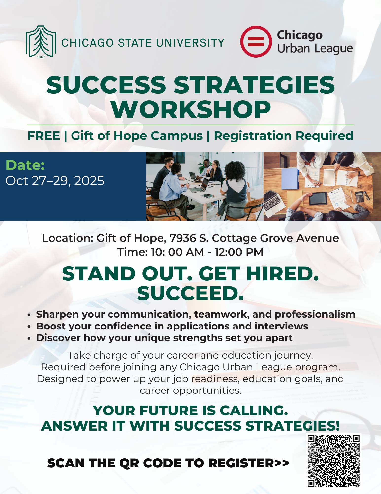 Sucess Strategies Workshop