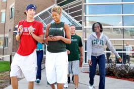 Students Walking