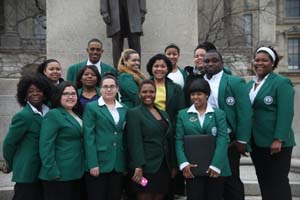 Student Government Association at the State Capitol