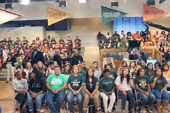 CSU Students on the Steve Harvey Show