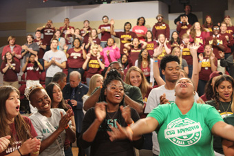 CSU Students on the Steve Harvey Show