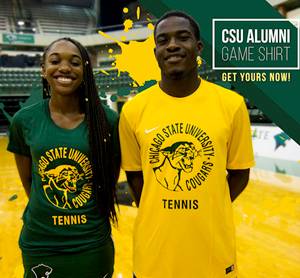 CSU Tennis Team Sells Throwback Cougar T-Shirts for Fundraiser
