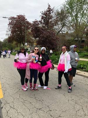 Administrators Support the 20th Annual Beverly Breast Cancer Walk