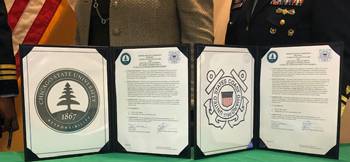 CSU, U.S. Coast Guard Establishes Partnership