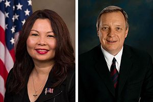 Tammy Duckworth & Dick Burbin