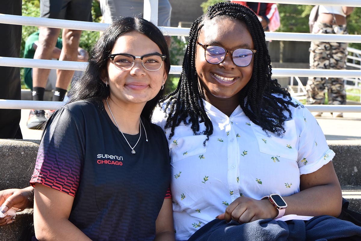 Students Enjoying Back To School Parade